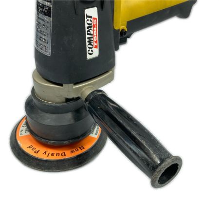  COMPACT TOOL 100v 電動ダブルアクションポリッシャ―  P-150N イエロー×ブラック