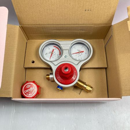  CHIYODA アセチレン圧力調整器 乾式安全器内蔵型 未使用品(3)