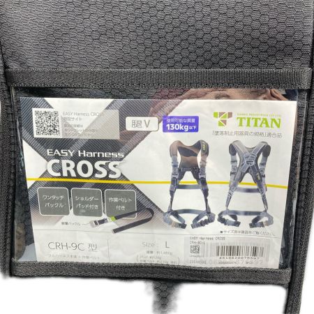  TITAN Ｌサイズ フルハーネス墜落制止用器具 未使用品(3) CRH-9C ブラック