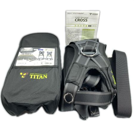  TITAN Ｌサイズ フルハーネス墜落制止用器具 未使用品(4) CRH-9C ブラック