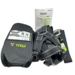 ＊＊ TITAN Ｌサイズ フルハーネス墜落制止用器具 未使用品(5) CRH-9C ブラック Sランク