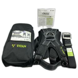 ＊＊ TITAN Ｌサイズ フルハーネス墜落制止用器具 未使用品(6) CRH-9C ブラック Sランク