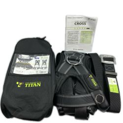 ＊＊ TITAN Ｌサイズ フルハーネス墜落制止用器具 未使用品(7) CRH-9C ブラック Sランク