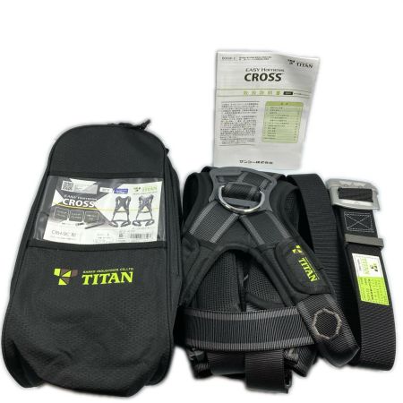  TITAN Ｌサイズ フルハーネス墜落制止用器具 未使用品(7) CRH-9C ブラック
