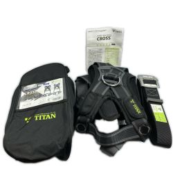 ＊＊ TITAN Lサイズ フルハーネス型墜落制止用器具 未使用品(9) CRH-9C ブラック Sランク