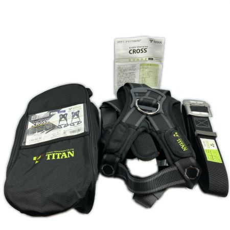  TITAN Lサイズ フルハーネス型墜落制止用器具 未使用品(9) CRH-9C ブラック