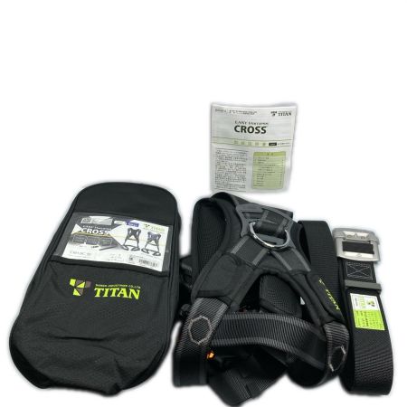  TITAN Lサイズ フルハーネス型墜落制止用器具 未使用品(10) CRH-9C ブラック