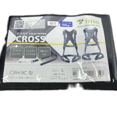  TITAN Lサイズ フルハーネス型墜落制止用器具 未使用品(11) CRH-9C ブラック