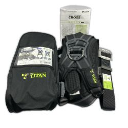 ＊＊ TITAN Lサイズ フルハーネス型墜落制止用器具 未使用品(12) CRH-9C ブラック Sランク