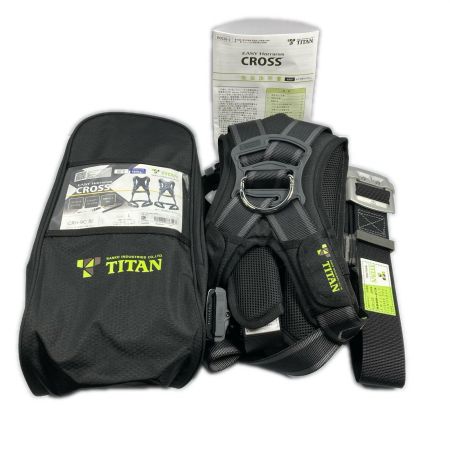  TITAN Lサイズ フルハーネス型墜落制止用器具 未使用品(12) CRH-9C ブラック
