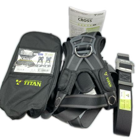  TITAN Ｌサイズ フルハーネス墜落制止用器具 未使用品(2) CRH-9C ブラック