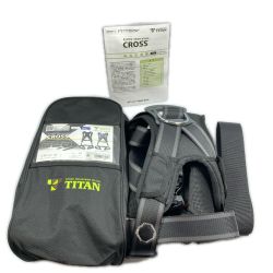 ＊＊ TITAN Mサイズ フルハーネス墜落制止用器具 未使用品(2) CRH-9C ブラック Sランク
