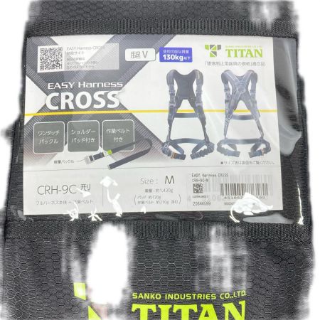 TITAN Mサイズ フルハーネス墜落制止用器具 未使用品(2) CRH-9C ブラック