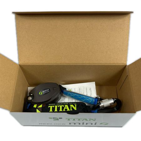  TITAN リーロックミニ シングルランヤード 墜落制止用器具 未使用品(3) HL-HS-130 ブラック
