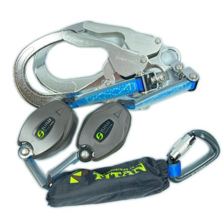  TITAN リーロックミニ 胴ベルト型兼用 フルハーネス型 未使用品 (1) HL-HW-130 ブラック