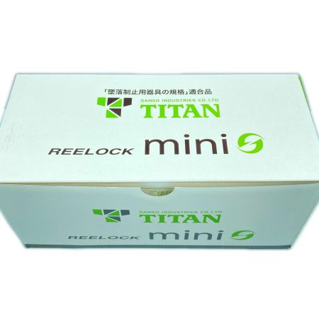  TITAN リーロックミニ 胴ベルト型兼用 フルハーネス型 未使用品 (1) HL-HW-130 ブラック