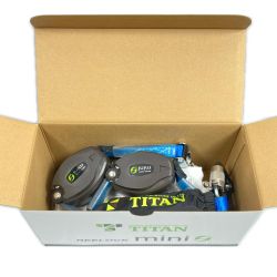 ＊＊ TITAN リーロックミニ 胴ベルト型兼用 フルハーネス型 未使用(4) HL-HW-130 ブラック Sランク