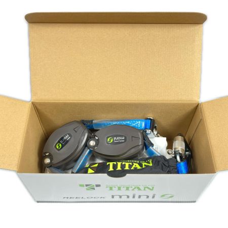  TITAN リーロックミニ 胴ベルト型兼用 フルハーネス型 未使用(4) HL-HW-130 ブラック