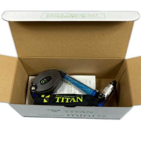  TITAN リーロックミニ シングルランヤード 墜落制止用器具 未使用品(4) HL-HS-130 ブラック