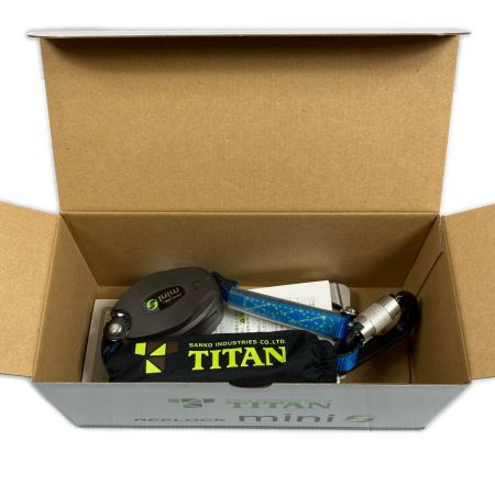  TITAN リーロックミニ シングルランヤード 墜落制止用器具 未使用品(5) HL-HS-130 ブラック