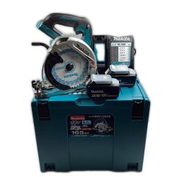＊＊ MAKITA マキタ 18v 6.0Ah 165mm 充電式マルノコ バッテリ2個・充電器付 ※PSEマークあり HS631DGXS ブルー Sランク