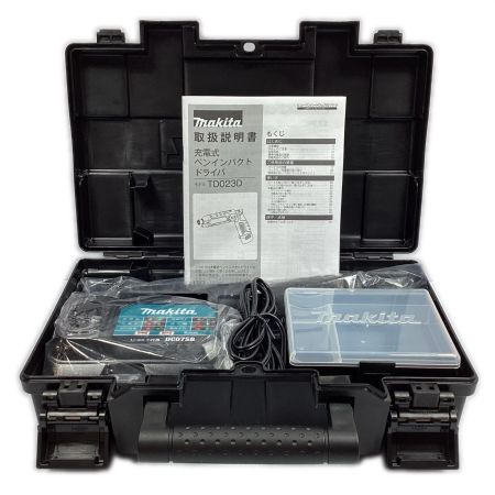  MAKITA マキタ 7.2v 充電式ペンインパクトドライバ ※バッテリー別販売 TD023D ブラック