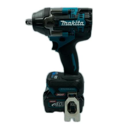  MAKITA マキタ 40V 2.5Ah 充電式インパクトレンチ TW007GRDX ブルー