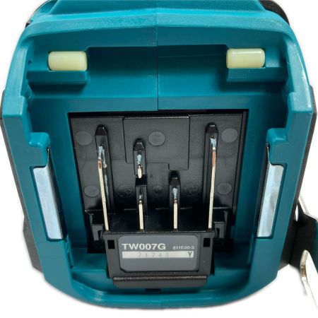  MAKITA マキタ 40V 2.5Ah 充電式インパクトレンチ TW007GRDX ブルー