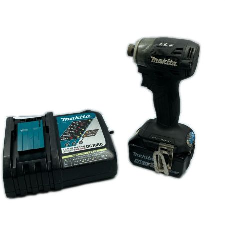  MAKITA マキタ 18V 6.0Ah 充電式インパクトドライバ TD173D ブラック