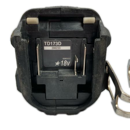  MAKITA マキタ 18V 6.0Ah 充電式インパクトドライバ TD173D ブラック