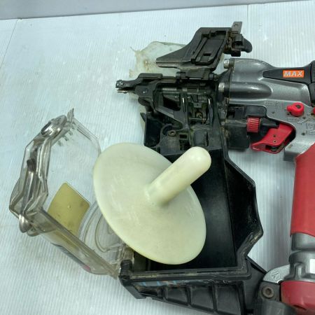 MAX マックス 高圧 65mm エアネイラ HN-65N2(D) レッド