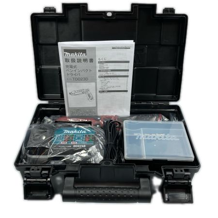  MAKITA マキタ 7.2v 充電式ペンインパクトドライバ ※バッテリ別販売 TD023D オーセンティックレッド