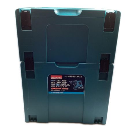  MAKITA マキタ 36v(18v＋18v) 28mm 充電式ハンマドリル バッテリ２個・２口急速充電器付 ※PSEマークあり HR282DPG2 ブルー