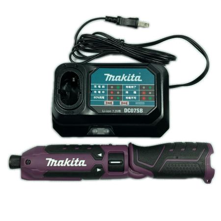  MAKITA マキタ 7.2v 充電式ペンインパクトドライバ 未使用品 ※バッテリー別販売 TD023D オーセンティックパープル