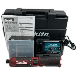＊＊ MAKITA マキタ 7.2v 充電式ペンインパクトドライバ 限定色 ※バッテリー別販売 TD023D オーセンティックレッド Sランク