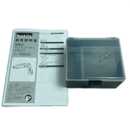  MAKITA マキタ 7.2v 充電式ペンインパクトドライバ 限定色 ※バッテリー別販売 TD023D オーセンティックレッド