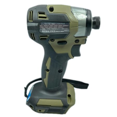 MAKITA マキタ 18v 充電式インパクトドライバ 本体のみ TD173D オリーブ