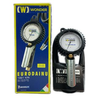 MICHELIN EURODAINU WONDER ミシュラン エアーゲージ 空気圧ゲージ 1200Kpa 未使用品 1991KPA シルバー MICHELIN EURODAINU WONDER ミシュラン エアーゲージ 空気圧ゲージ