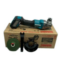 ＊＊ MAKITA マキタ 100mm 40v 充電式ディスクグラインダ 未使用品 ※バッテリ・充電器別販売  GA017GZ ブルー Sランク