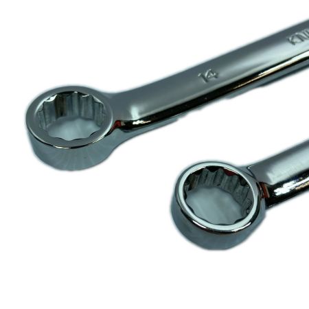  MAC TOOLS マック コンビネーションレンチ 4本セット MB82KS/MB102KS/MB122KS/MB142KS シルバー