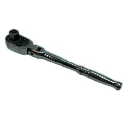 ＊＊ Snap-on スナップオン 3/8 首振りコンパクトヘッドラチェット FCF72 シルバー Bランク