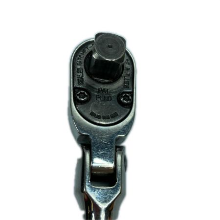  Snap-on スナップオン 3/8 首振りコンパクトヘッドラチェット FCF72 シルバー