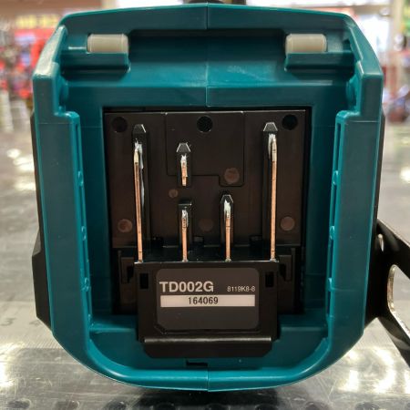 MAKITA マキタ 40V 充電式インパクトドライバ TD002GRDX ブルー