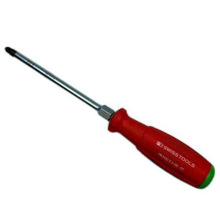 PB SWISS TOOLS PZ3 スイスグリップ・ポジドライバー  8192S3-150 レッド