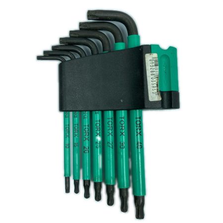  Wera 967SPKL/7BO Magnet ブラック×ブルー トルクスレンチセット 7本組