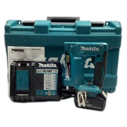 ＊＊ MAKITA マキタ 18v 7-10mm 充電式タッカ バッテリー×1個・充電器・ケース付 ※PSEマークあり ST112D ブルー Cランク