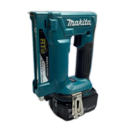  MAKITA マキタ 18v 7-10mm 充電式タッカ バッテリー×1個・充電器・ケース付 ※PSEマークあり ST112D ブルー