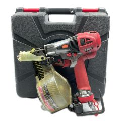 ＊＊ MAX マックス 高圧 50mm エア釘打ち機 HN-50N2(D) レッド Cランク