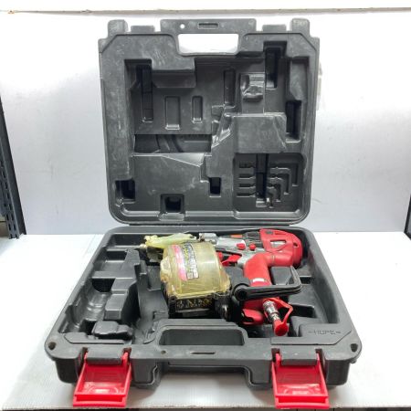  MAX マックス 高圧 50mm エア釘打ち機 HN-50N2(D) レッド