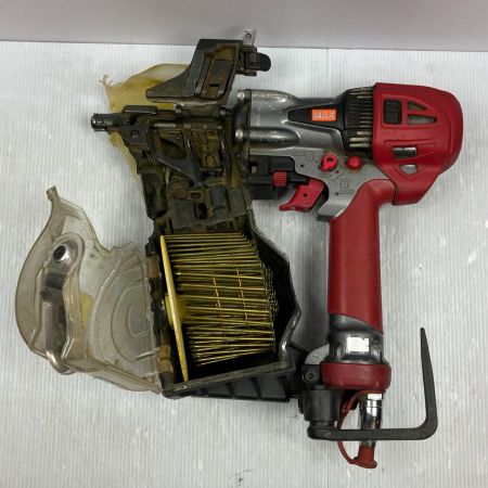MAX マックス 高圧 65mm 釘打機 スーパーネイラ HN-65N2 レッド